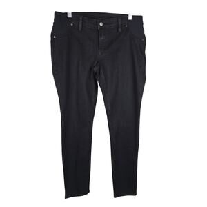 Ingrid & Isabel Black Maternity Waist Relief Women's Skinny Jeans 29 NWT